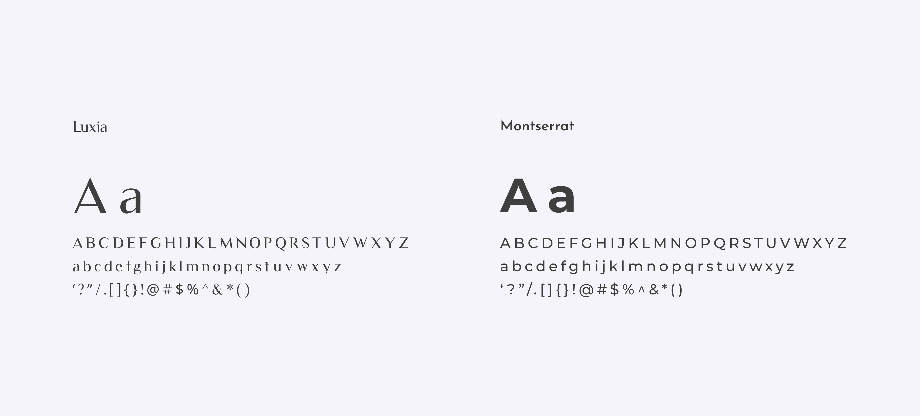 Gala Typography